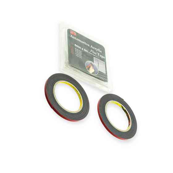 Скотч 2-х сторонній "чорний" 5м х 6мм 1.1мм 3м pt1100 блістер (2 шт) 3M Мукачево