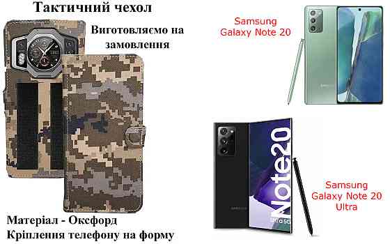 Тактический чехол для Oukitel P1, крепится к снаряжению на липучке Киев