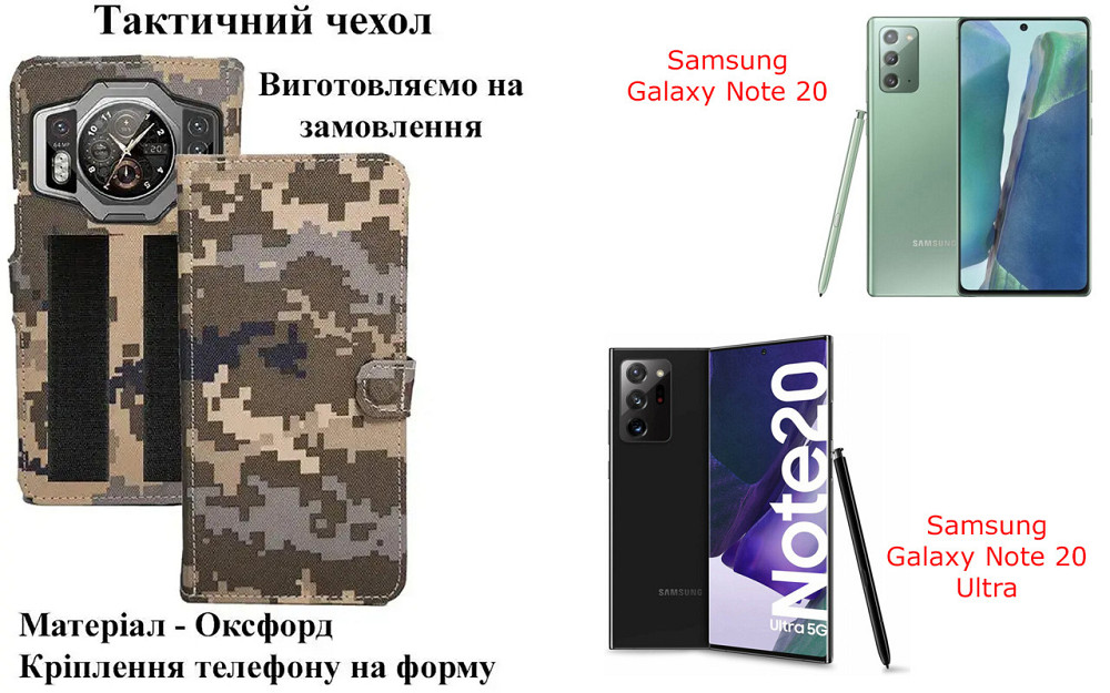 Тактический чехол для Oukitel P1, крепится к снаряжению на липучке Киев - изображение 1
