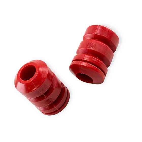 Відбійник 2108 передн. поліуретан червоний. (2шт) Мукачево