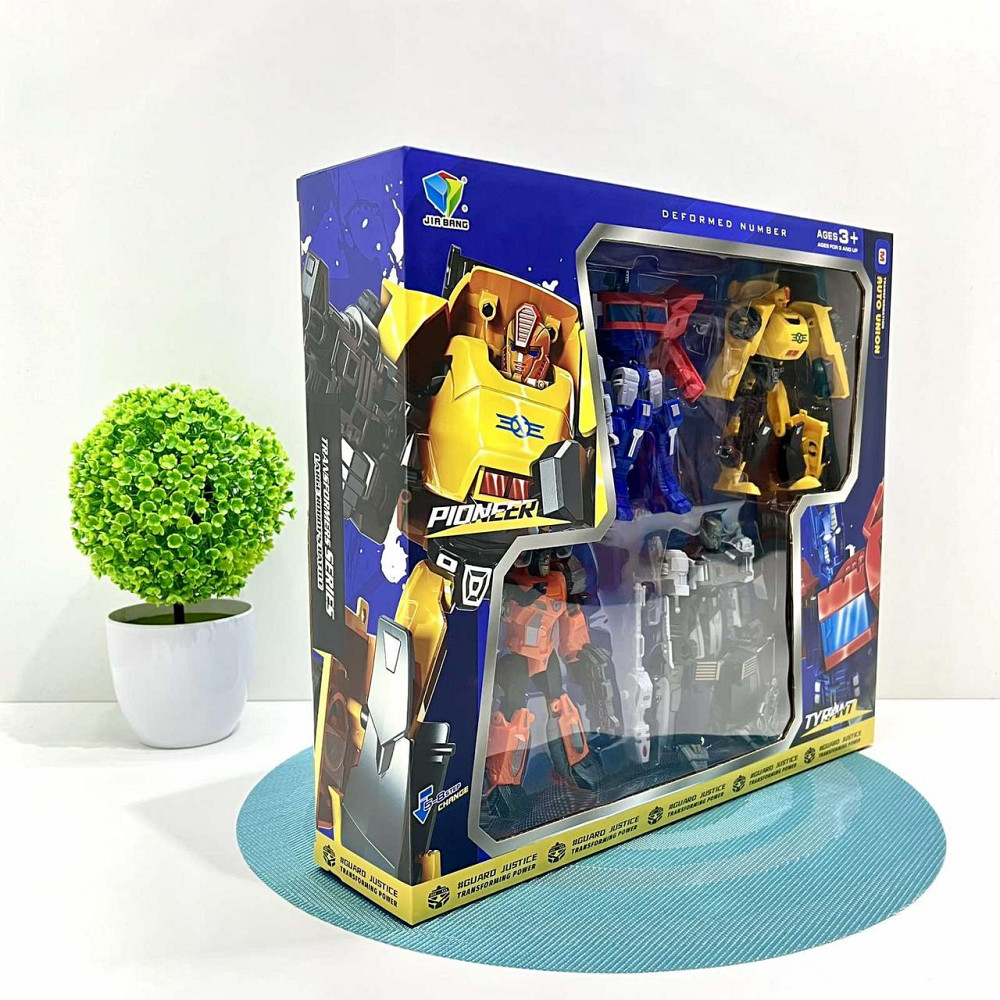Набір трансформерів - роботи перетворюються на машини 4 шт у наборі (788-76Y) Чернігів - фото 3
