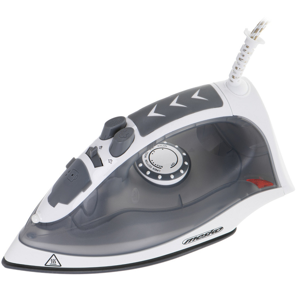 Праска Mesko MS 5037 grey 2800Вт/ 170 мл/ кераміка/ сухе прасування/ сіра Вінниця - фото 1