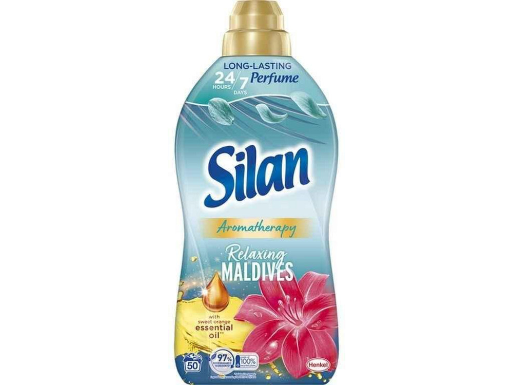 Кондиціонер 1,1л для білизни Aromatherapy Райські Мальдіви ТМ SILAN Київ - фото 1