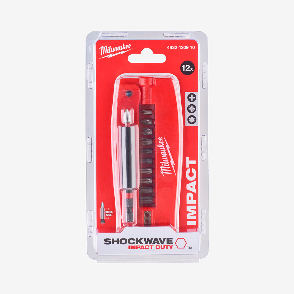 Набор бит SHOCKWAVE MILWAUKEE, 'Крокодил №2', (12шт) Одесса - изображение 2