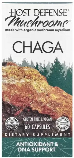 Чага Host Defense Mushrooms&trade Chaga 60 капс Київ - фото 1