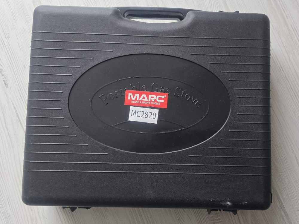 Газовая плита Marc EM BDZ-155-A 2.3кВт c пьезоподжигом и кейсом Черный Винница - изображение 8