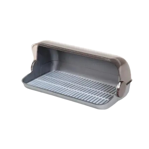 Хлібниця maxi пластик 69 світло-сірий Ламела Житомир - изображение 1