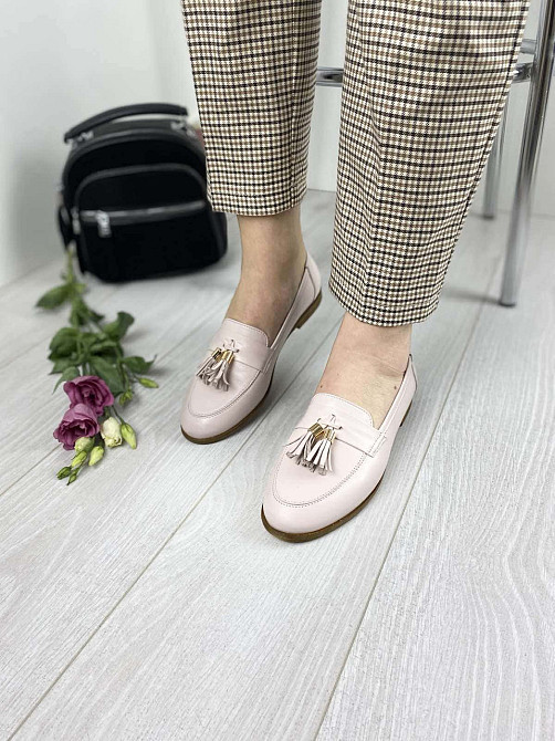 Kadar Туфлі жіночі KADAR 00-0868003 пудра (весна-осінь, шкіра натуральна) (3202) Коломыя - изображение 5