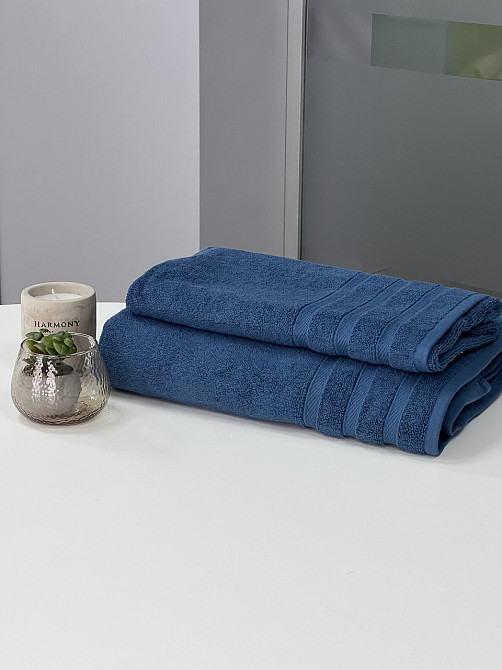 Комплект полотенец Ideal Textile Косичка 2 шт (50х100 см 100х150 см) (56860755) Черновцы - изображение 1