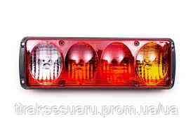 Ліхтар задній з кабелем, 4-х секц. лів.\прав. (D-250) Луцьк