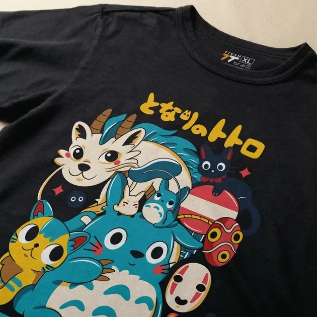 Футболка мужская с принтом Тоторо Размер 48 Anime1259 Днепр - изображение 3