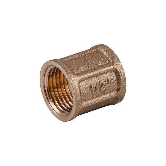 Муфта 1/2″ВВ латунна LM331S OPTIMUM (000030969) Київ