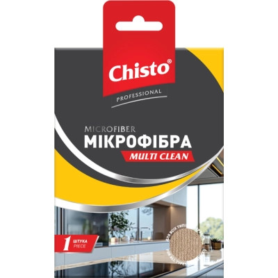 Салфетки для уборки Chisto Multi Clean Микрофибра 1 шт. (4820204702861) Винница - изображение 1