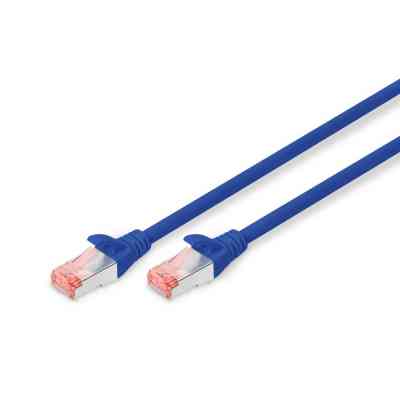 Патч-корд 5м, CAT 6 S-FTP, AWG 27/7, LSZH, blue Digitus (DK-1644-050/B) Вінниця