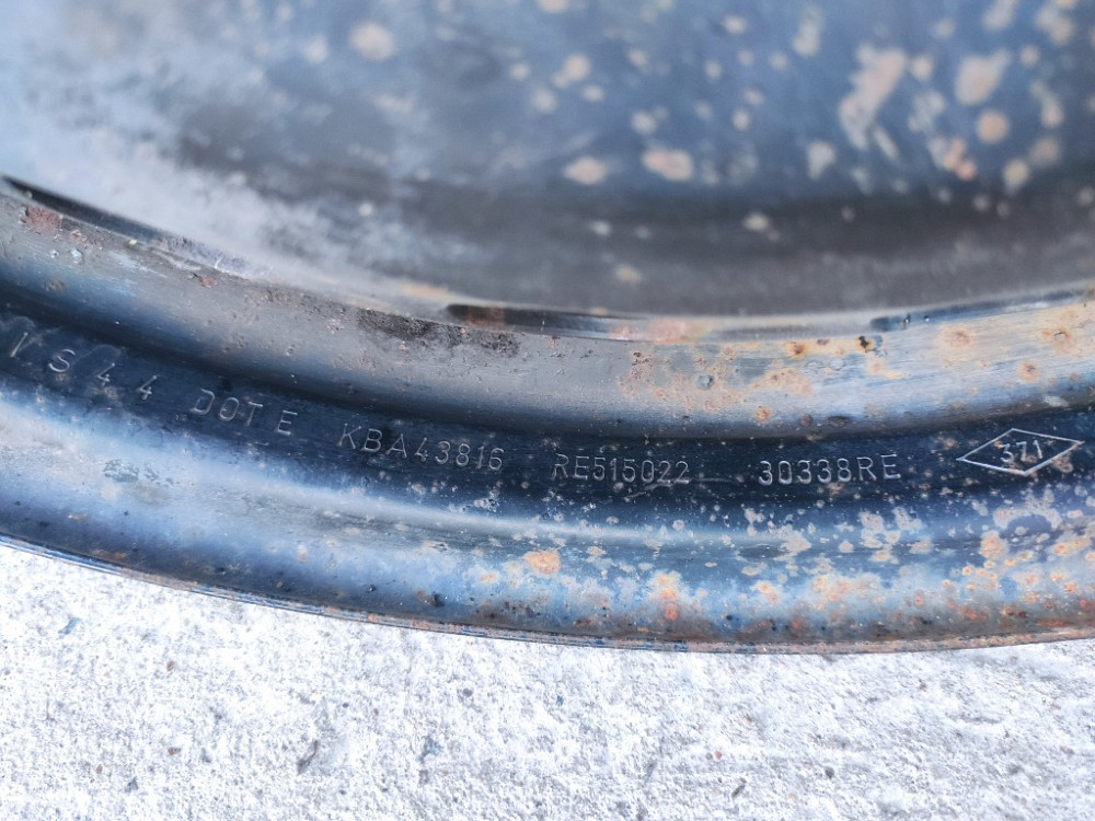 Диск колесний металевий R15 Renault Kangoo 2008-2021 Ковель - изображение 5