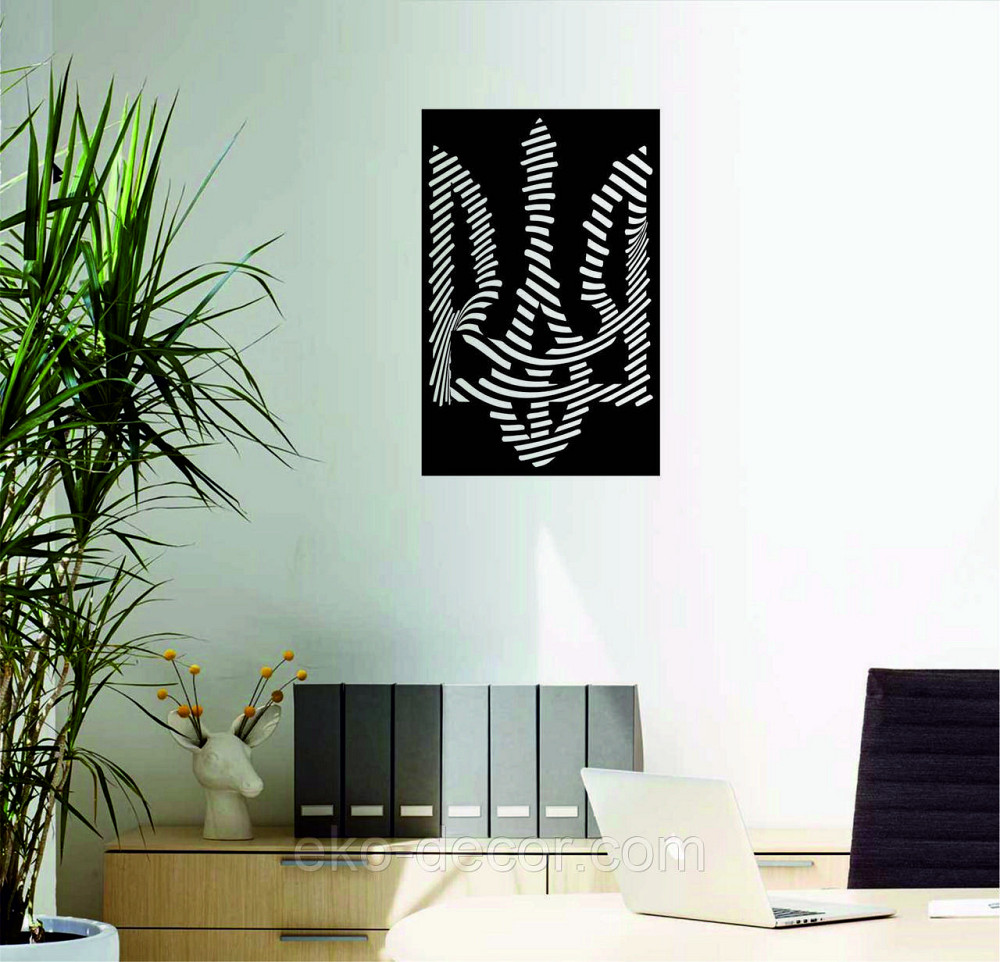 Декоративне настінне Панно «Герб України», Декор на стіну Київ - фото 3