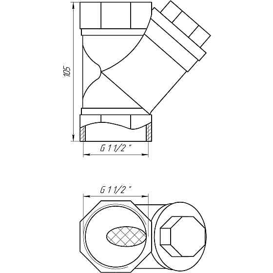 Фільтр грубого очищення  ITAP 1 1/2″ 192 Київ