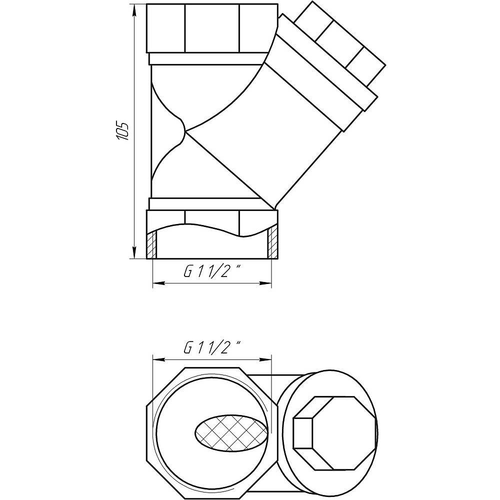 Фільтр грубого очищення  ITAP 1 1/2″ 192 Тернопіль - фото 6