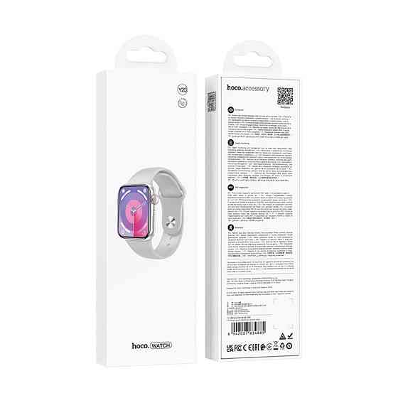 Смарт-годинник HOCO Y23 51mm. 300 mAh. IP67 Smart sports watch(call version) Silver Київ