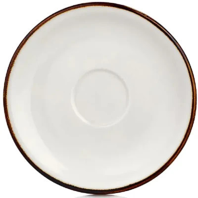 Блюдце By Bone Harmony Gleam 16 см під чашки 220 і 280 мл (HA-GL-ZT-01-CT) Винница - изображение 1