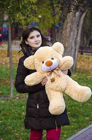 Плюшевий ведмедик М'яка іграшка Рафаель 80 см Бежевий Тернопіль