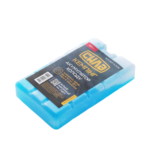 Акумулятор холоду 350 г 15,5*9,2*3,2 см СИЛА Житомир