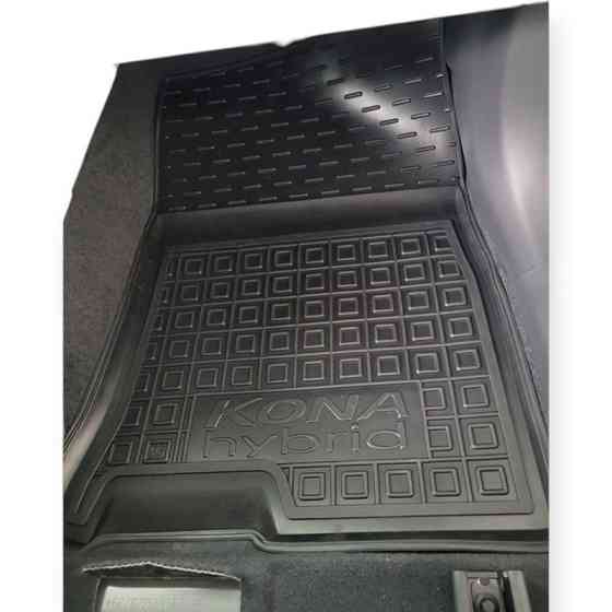 Килимки Хюндай kona (hybrid) 2023 -> борт 2,5 см, з перемичкою салону Мукачево