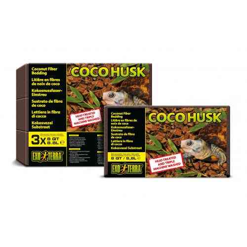Субстрат ExoTerra для террариумных животных Coco Husk 8,8л Киев