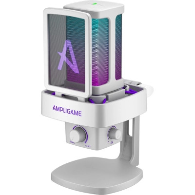 Микрофон Fifine Ampligame Q8PROW USB White (Q8PROW) Винница - изображение 9