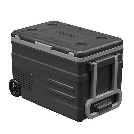 Компрессорный автохолодильник Alpicool U45E. Охлаждение до -20 ℃. Питание 12, 24, 220В, встроенная батарея Киев