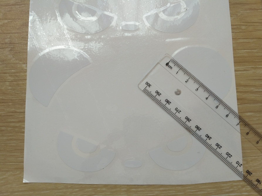 Наклейки на авто Панда Белая на зеркала заднего ви Киев - изображение 2