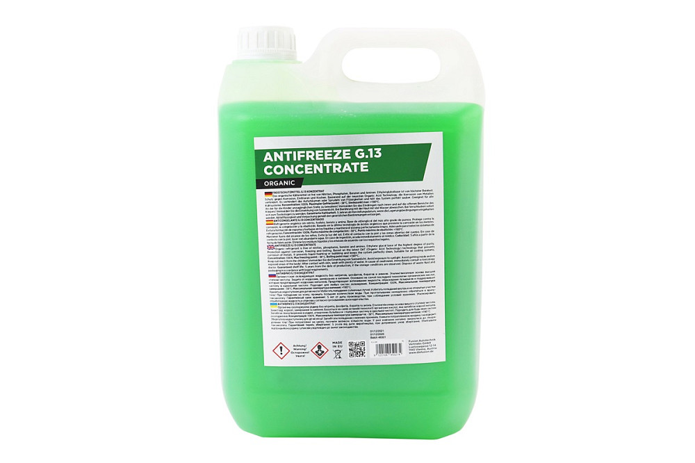 Рідина охолоджуюча концентрат -38°C 1:1 "АНТИФРИЗ G13", зелена 5L Київ - фото 2