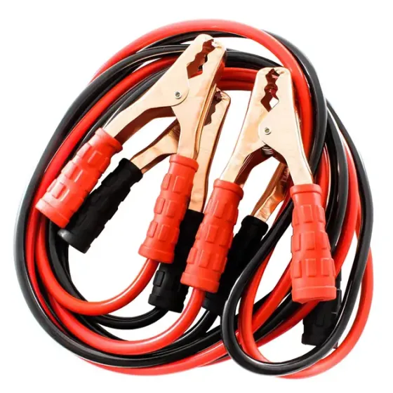 Пусковые провода прикуривания 500A профессиональные с максимальным током пуска для зарядки аккумулятора Коломия