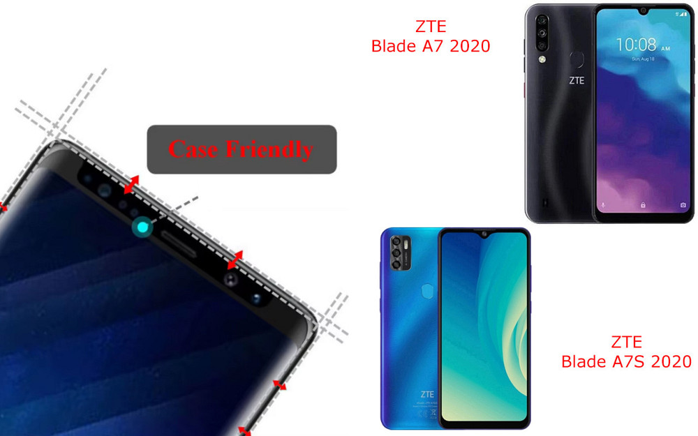 Захисне скло HyperGlass Pro для ZTE Blade A7 2020, A7S 2020 – максимальна чутливість та захист Київ - фото 4