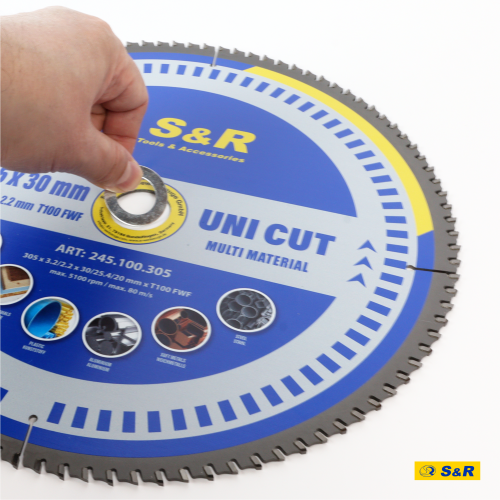 Диск пиляльний універсальний S&R UniCut Meister FWF 305х30х3,2 мм Одеса