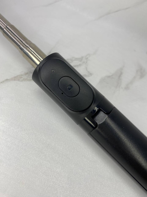 Штатив для селфи-палки kzomKzoo 4в1 Black  — Портативный трипод со съемным беспроводным Bluetooth-пультом для iPhone/Gopr Б/У Киев - изображение 13