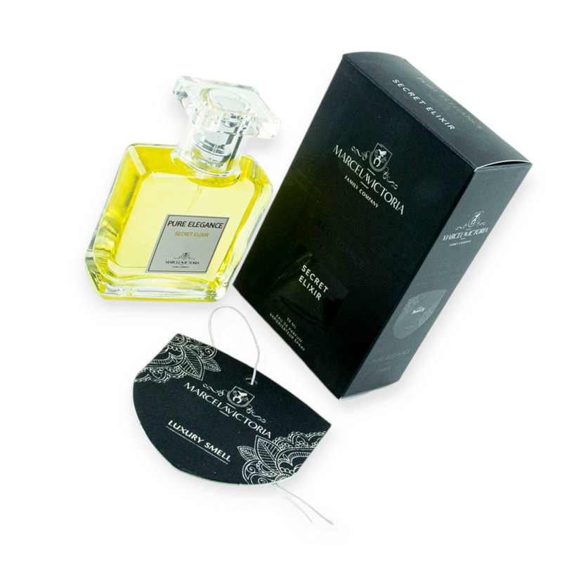 Ароматизатор спрей + лист marcel victoria pure elegance paper 50 мл 