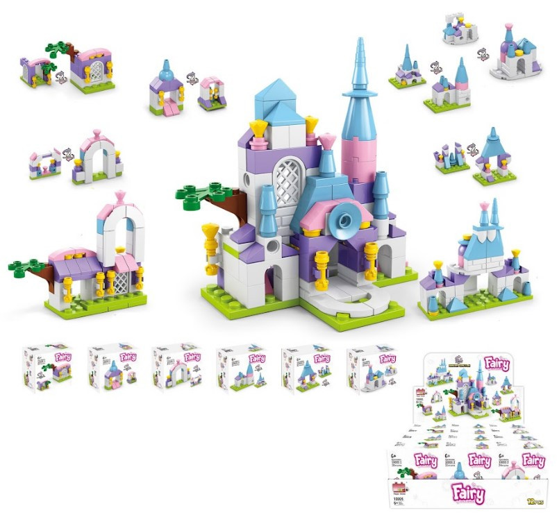 Конструктор DIY Toys Казковий Замок в асортименті, CJ-3992897 (6896099) Київ - фото 1