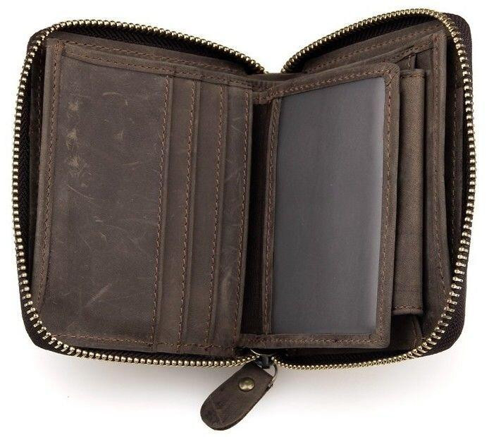 Гаманець чоловічий Vintage 14224 Коричневий Київ - фото 6