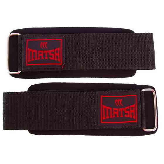 Напульсник для становой тяги MATSA MA-0670 Вишнёвое