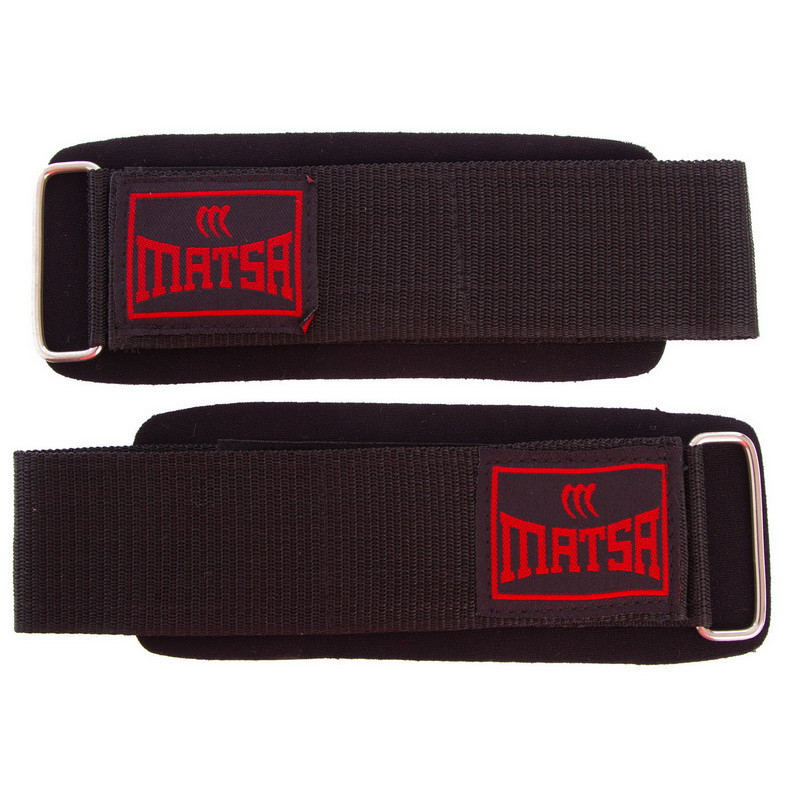 Напульсник для станової тяги MATSA MA-0670 Вишневе - фото 2