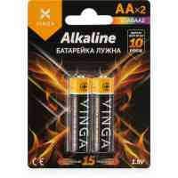 Батарейка AA LR6 Alkaline 2pcs Blister Vinga (VJABAA2) Київ