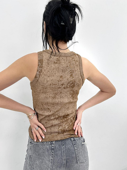 Трикотажная женская майка тай-дай Design Киев - изображение 7