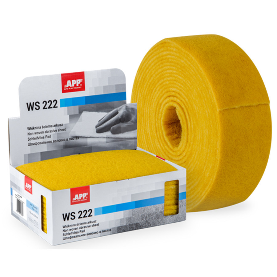 Волокно абразивне APP (скотч-брайт), мікрозернисте (P1000-1200), золотистий, рулон 100ммx10м, 06ZR230 Киев - изображение 1