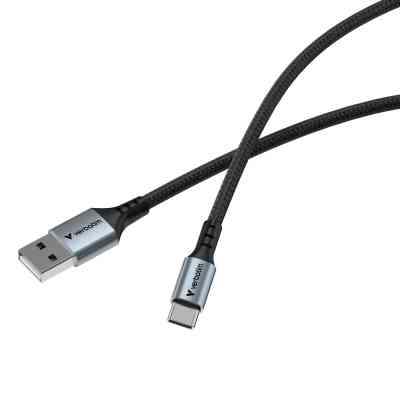 Дата кабель USB 2.0 AM to USB-C 1.2m black Verbatim (31843) Винница