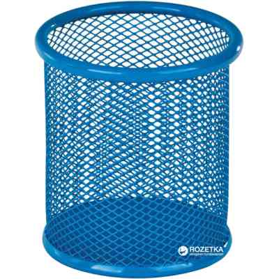 Подставка для ручек Kite круглая металлическая 80х80х100мм, голубая (K17-2110-07) Винница