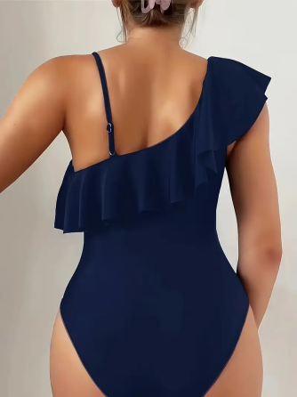 Купальник жіночий суцільний Чорний, 2XL Харків