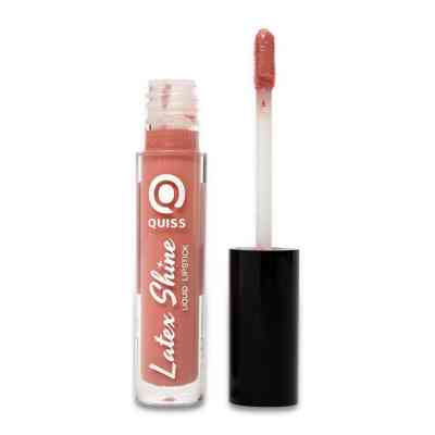 Помада для губ Quiss Latex Shine Liquid Lipstick 06 - Berry Beige (4823097114070) Винница