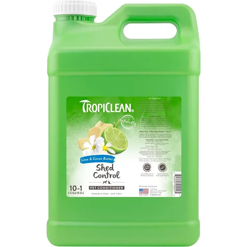 Увлажняющий кондиционер TropiClean Lime&Cocoa Butter 