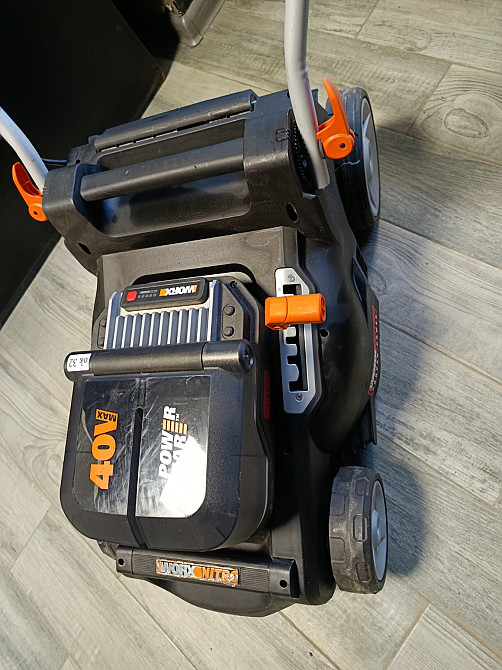 Акумуляторна газонокосарка WORX NITRO WG737E (товар вживаний) Луцк - изображение 4